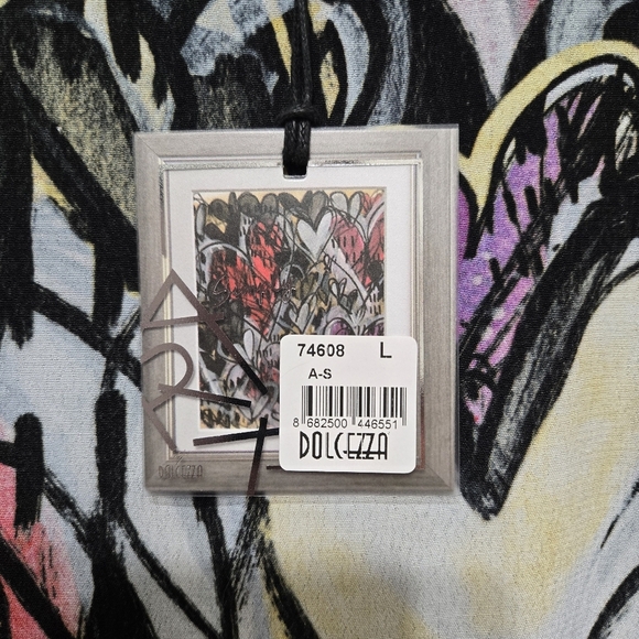 NWT Dolcezza Dress “Watermelon Heart” Size L - Picture 13 of 13